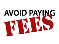 avoid paying fees