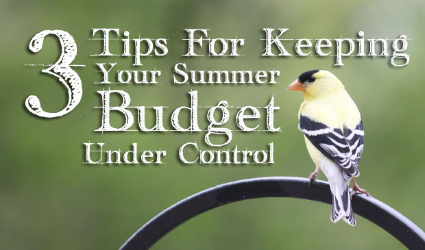 tips for summer budgeting